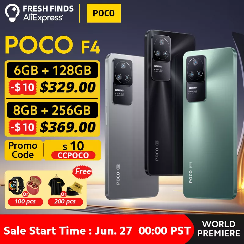 Smartphone Poco F4 5g 128gb/256gb Snapdragon
